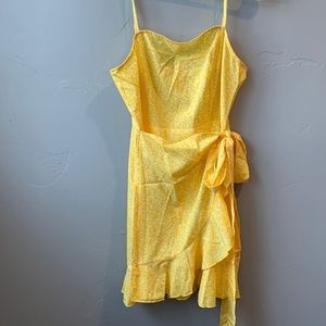 Shein yellow dress